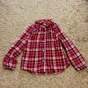 🎉5 for $25🎉 OshKosh button down plaid fall shirt